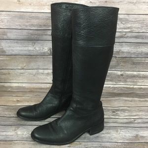 Studio Pollini Black Riding Boot